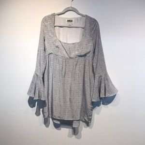 Stone Cold Fox 100% silk mini dress M/L